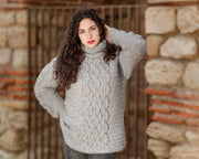 Un pull disponible en taille 2XL, 12 fils de Baby Alpaca pull T1389