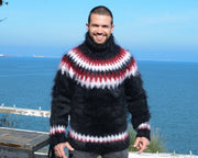 Pull Mohair Islandais Moelleux – Pull Lopi Tricoté Main pour Homme T677