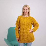 Un disponible en taille 2XL, Pull en maille torsadée 100 % laine, Pull en laine qui gratte T1886