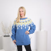 Un pull en laine Lopi, style islandais, T1631, disponible en taille 4XL