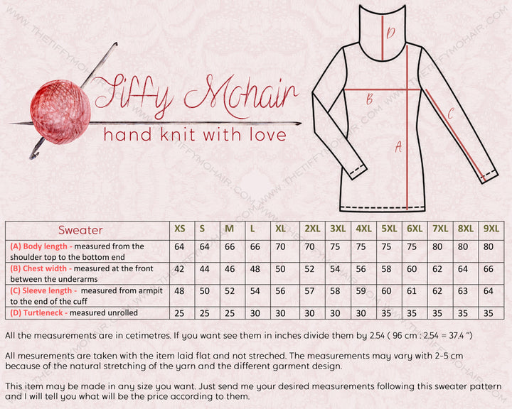 Chunky Alpaca Sweater, Heavy Turtleneck Knit, Oversized Gray Melange Pullover T2175