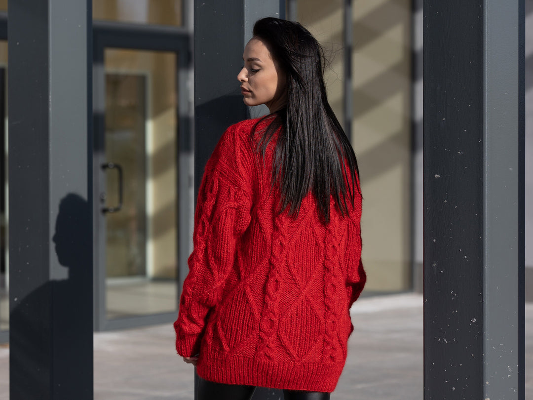 One available in size 3XL , 10 strands of Extra soft Baby Alpaca sweater T1185