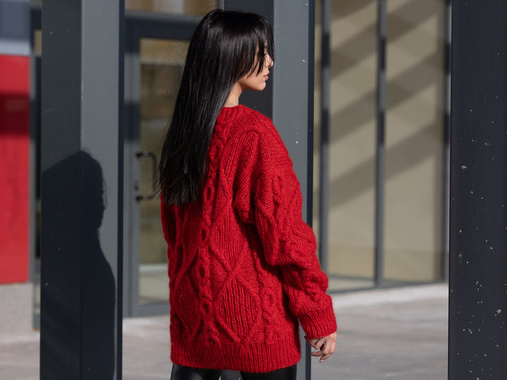 One available in size 3XL , 10 strands of Extra soft Baby Alpaca sweater T1185