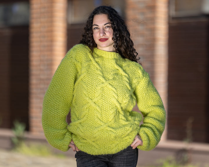 One available in size 2XL, 8 strands of Soft Alpaca Sweater  T1408