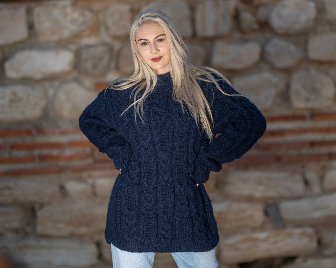 One available in size 3XL, Silk and Merino Wool yarn Sweater T1410