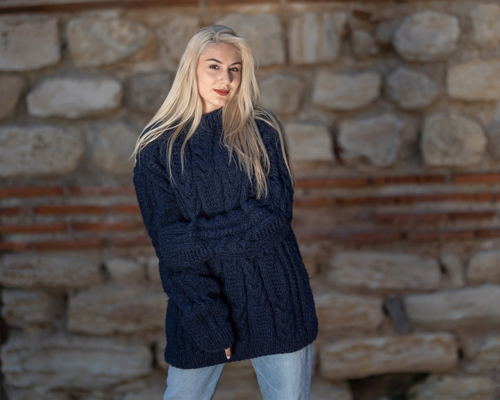 One available in size 3XL, Silk and Merino Wool yarn Sweater T1410