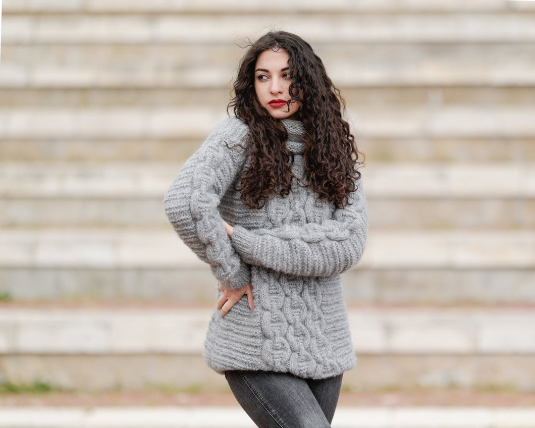One available sweater in size 2XL, 12 strands of Baby Alpaca  sweater T1389