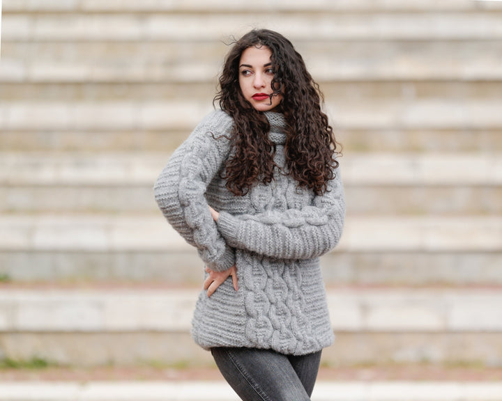 One available sweater in size 2XL, 12 strands of Baby Alpaca  sweater T1389