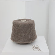 Beige Yak Merino Garnmischung: Stricken, Weben, Häkeln (100g)