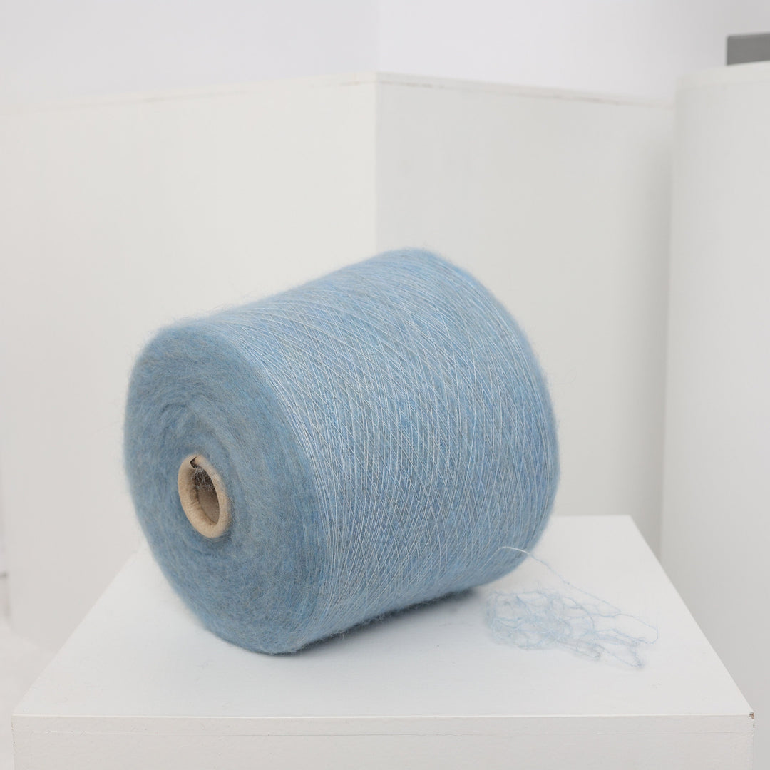 Celeste Yarn: Yak Merino Blend for Knitting, Weaving, Crochet (100g / 3.52oz)