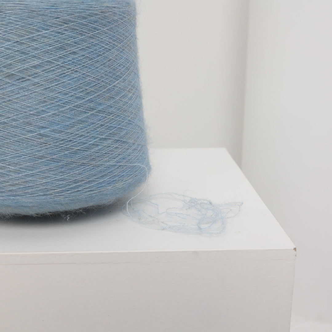 Celeste Yarn: Yak Merino Blend for Knitting, Weaving, Crochet (100g / 3.52oz)