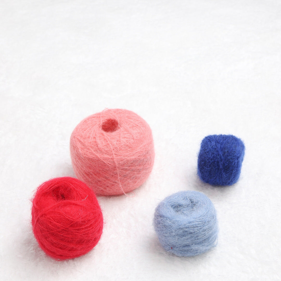 Bordeaux Alpaca Wool Yarn: Knitting, Weaving, Crochet (100g / 3.52oz)