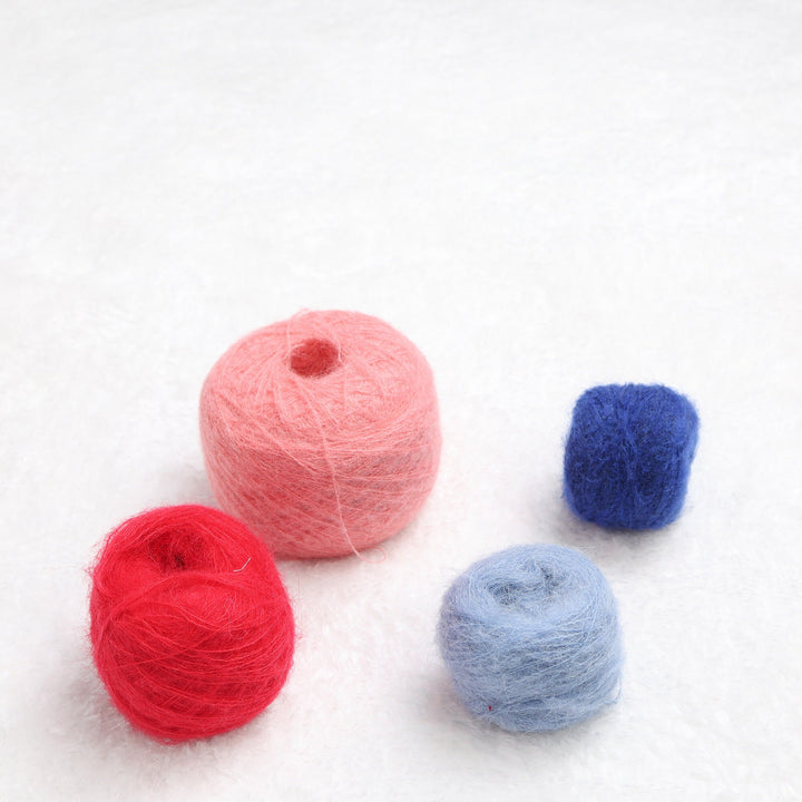 Bordeaux Alpaca Wool Yarn: Knitting, Weaving, Crochet (100g / 3.52oz)