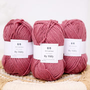 Aschrosa Wolle: Aran Worsted Gewicht, Weiche Winterstrickwolle