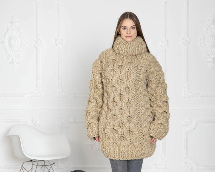 Eco Soft Wool Yarn: Superwash Aran Knitting Yarn