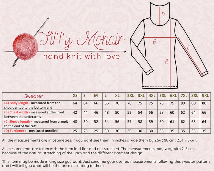 Black Icelandic Mohair Sweater, Fluffy Fuzzy Knit, Extra Soft Handknitted Pullover T2150