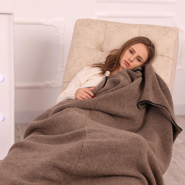 One available Yak and Merino Sleeping Bag Blanket with Zipper 150–250 cm T2035