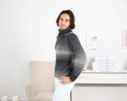 Pull en alpaga extra fin – Pull pour homme tricoté à la main ultra doux T1333