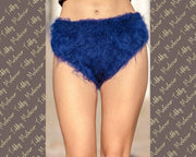 Mohair-Höschen – Handgestrickte flauschige Winterunterwäsche, weiche, kuschelige Slips T408