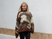 Einer erhältlich in Größe XL Tarnfarben Wollpullover T 1150